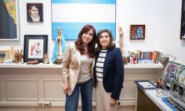 CARLOS TEJEDOR | En medio de la interna del peronismo, Gianini se encontró con Cristina Kirchner