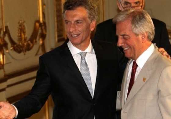Macri visita a Tabaré Vazquez