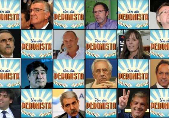 Hoy sí que fue un día peronista