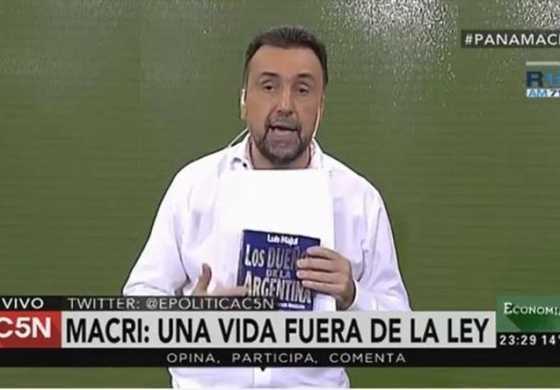 Navarro citó a Majul para hablar de los negocios de Macri