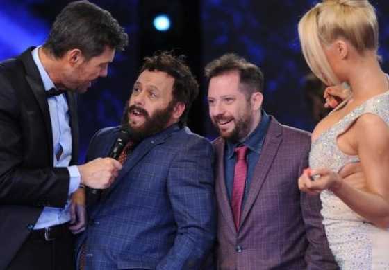 Ottavis visitó a Tinelli en la primera noche de Gran Cuñado