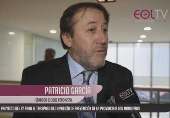 Patricio García habló sobre el pedido de traspaso de la policía local a los municipios