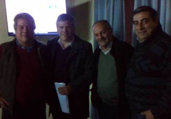 Fabio Britos se reunió en Bragado con Cooperativa Frigorífica