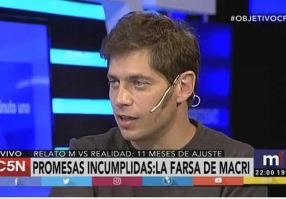 Kicillof criticó el presupuesto de Macri