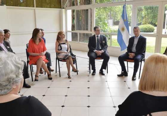 NACION I Macri y Vidal en Olivos: recibieron a familiares de víctimas de violencia de género