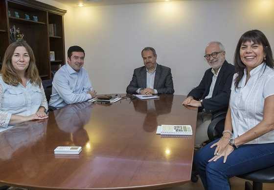 Zuccari se reunió con directivos del SE.DRO.NAR