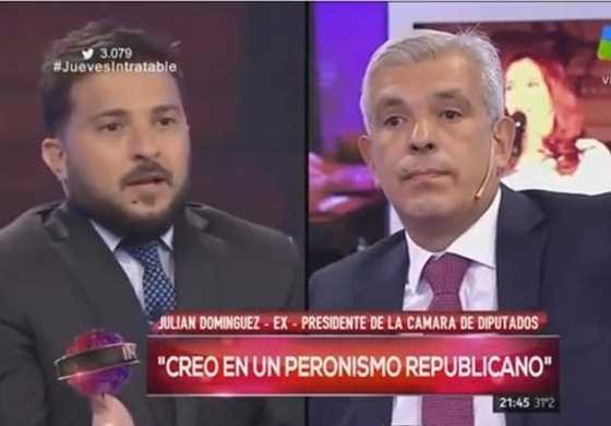 Julián Domínguez defendió un candidatura en Intratables