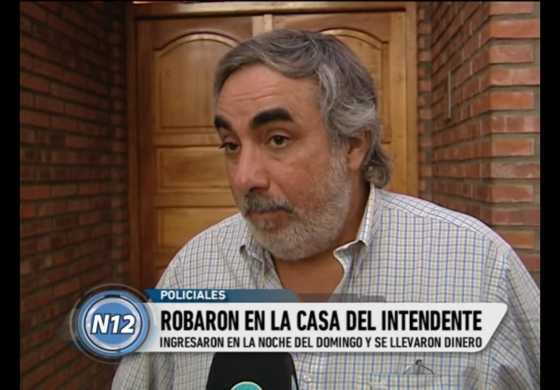  Entraron a robar en la casa del intendente Miguel Fernández