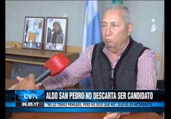  Aldo San Pedro no descartó candidatura, pero asegura que “hoy mi tarea hoy es colaborar”