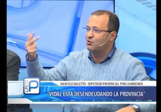 Marcelo Daletto: “Vidal está desendeudando a la provincia”