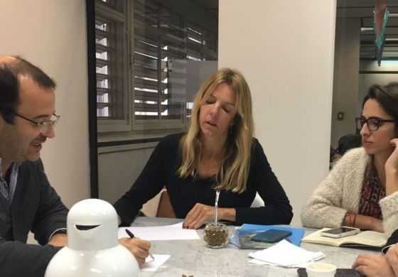Daletto analizó con funcionarios nacionales el avance de obras y proyectos de hábitat