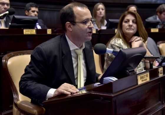 Daletto pidió respaldo a Vidal en el reclamo por los Fondos del Conurbano