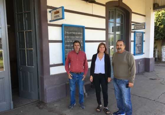  Silvina Vaccarezza anunció el regreso del tren