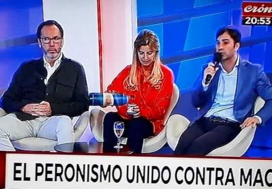  Torchio participó del programa de Santiago Cuneo en Crónica TV y habló sobre la unidad del peronismo