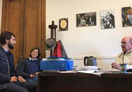 Blanco hizo base en Ameghino para articular políticas públicas con Tellechea