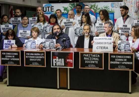 El paro docente se siente con fuerza en toda la Provincia