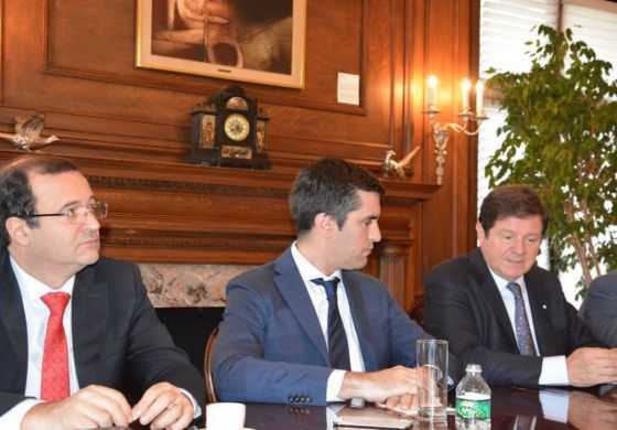 Daletto, al frente de una comitiva de diputados en Washington 