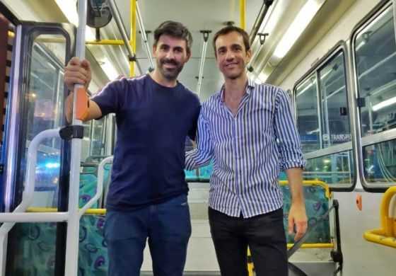 Fiorini saca pecho con los colectivos en Junín y destaca que será el inicio de una "nueva etapa"