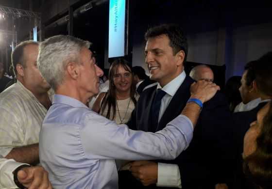 La Cuarta dijo presente en el acto de Massa