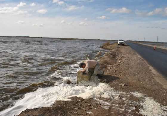  Alerta por crecimiento del caudal de agua en Río V
