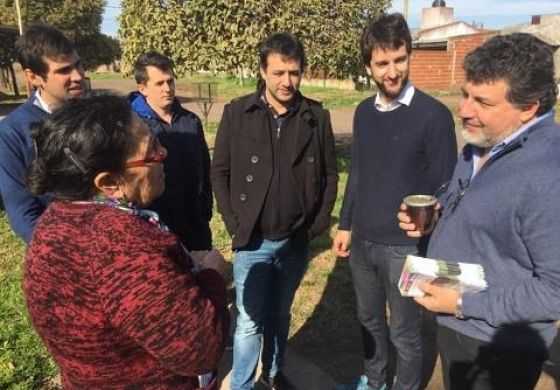 Junto a Sebastián Salvador, Blanco apuntaló a los candidatos sin tierra en distritos peronistas