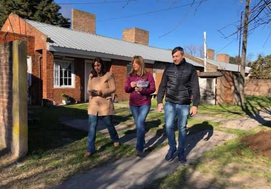 Geloso desembarcó en distrito peronista para apuntalar a precandidata PRO antes de las PASO
