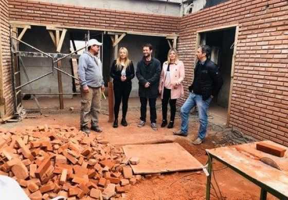  Concejales de Juntos por el Cambio recorrieron el futuro Hogar de Protección