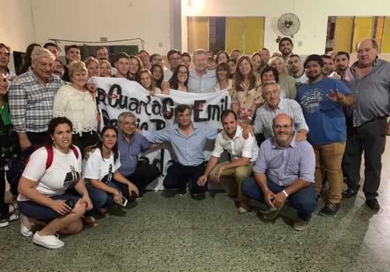 Tras el acto en Florencio Varela, Geloso aseguró que "caminará la Provincia para reivindicar la rosca monzoista"