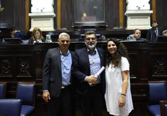 Distinguieron al diputado Jorge Silvestre con el Premio a la Trayectoria