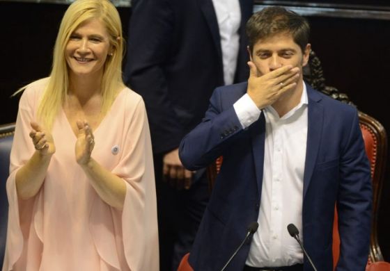 Kicillof rememoró a Perón en la apertura de sesiones