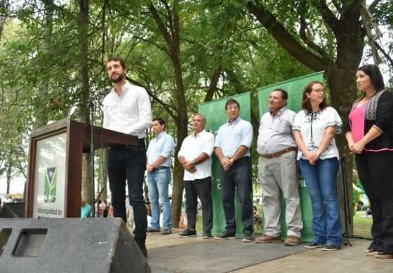 Blanco participó de los festejos por el Aniversario de La Rica 