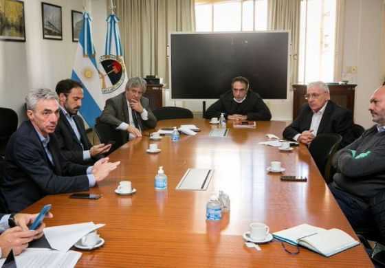 Meoni coordinó acciones con las cámaras de transporte público 