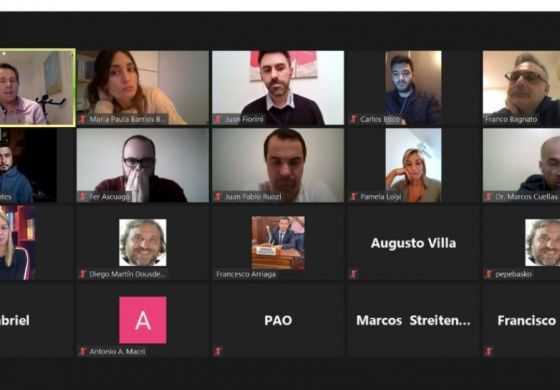 Fiorini encabezó una charla con jóvenes concejales del PRO de la Provincia 
