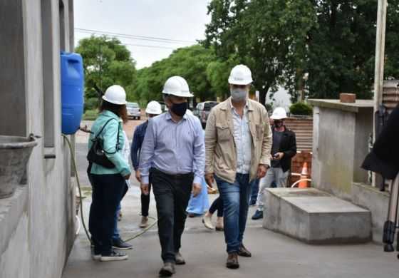  Britos recibió al "Topo" Rodríguez con anuncios de inversión 