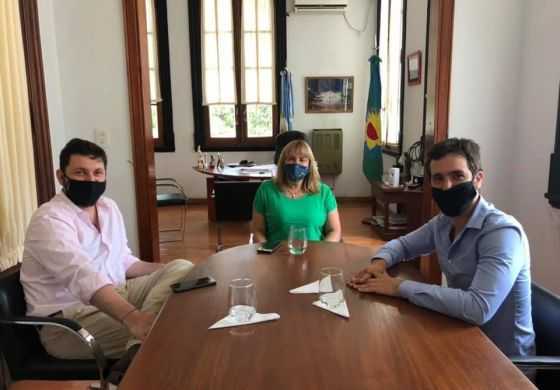 Blanco realizó una recorrida por la Cuarta para cerrar un 2020 intenso 