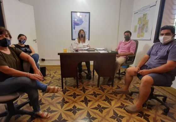 Guzzo se reunió con el bloque de concejales del Frente de Todos 