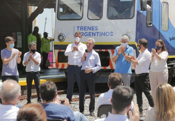 Con Massa, Meoni y Guerrera, Kicillof se subió al tren para recuperar un servicio suspendido en 2015