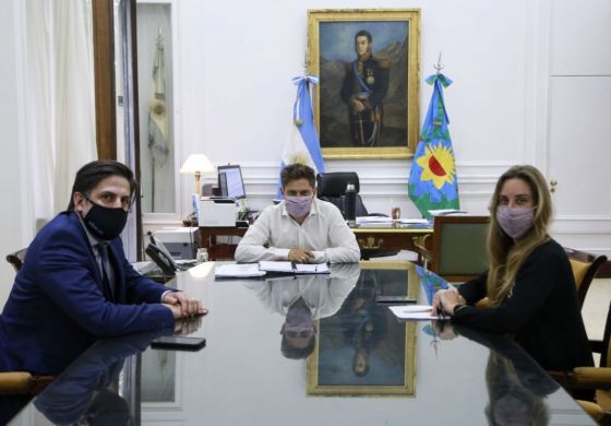 Kicillof se apoyó en Nación para el plan de regreso a las aulas