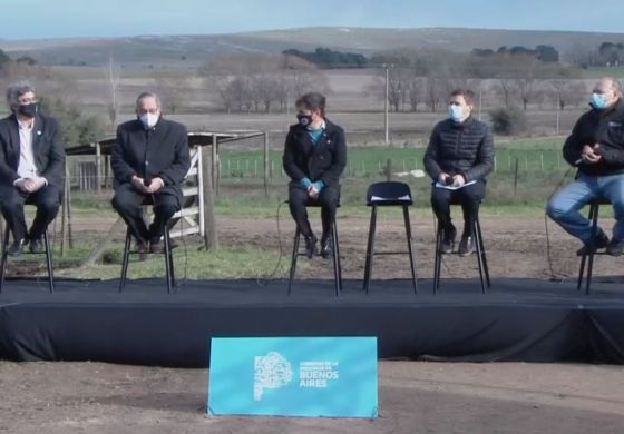 Kicillof anunció una mega inversión de 172 mil millones para el desarrollo rural