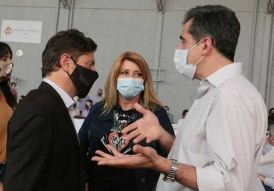 Juanci Martínez compartió un encuentro con Kicillof en Chacabuco