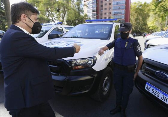 Kicillof anunció otro aumento para las fuerzas de seguridad