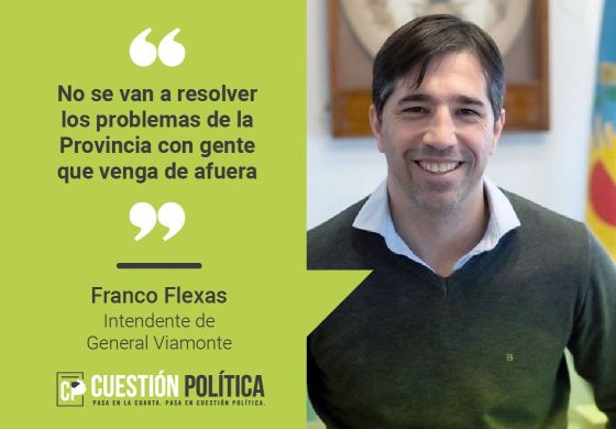 "No se van a resolver los problemas de la Provincia con gente que venga de afuera"