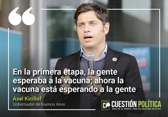 “En la primera etapa, la gente esperaba a la vacuna; ahora la vacuna está esperando a la gente”