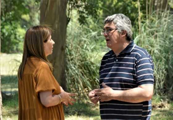 Guzzo se reunió con Rodríguez para estudiar las obras de General Viamonte y el noroeste
