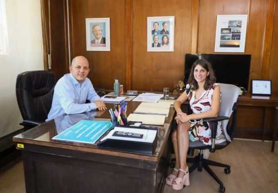  Coty Alonso se reunió con Zurro y destacó el programa Municipios de Pie 