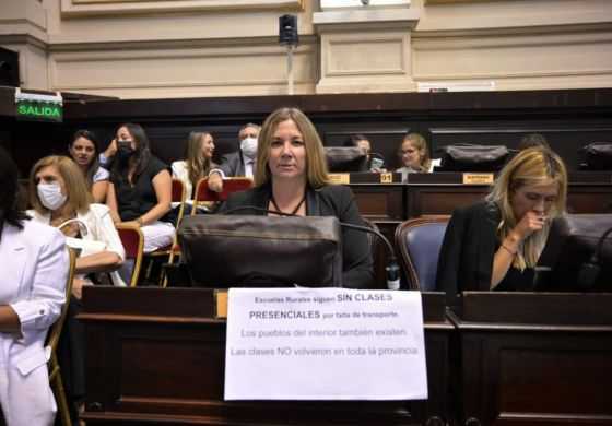 Zuccari reclamó a Provincia que garantice el servicio de transporte escolar en pueblos del interior