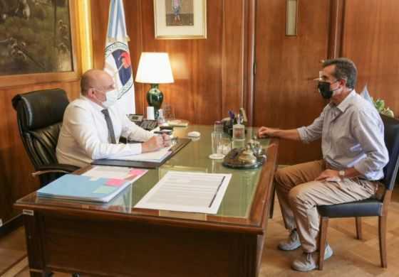 "Juanci" Martínez se reunió con los titulares de Transporte, Energía e Infraestructura  