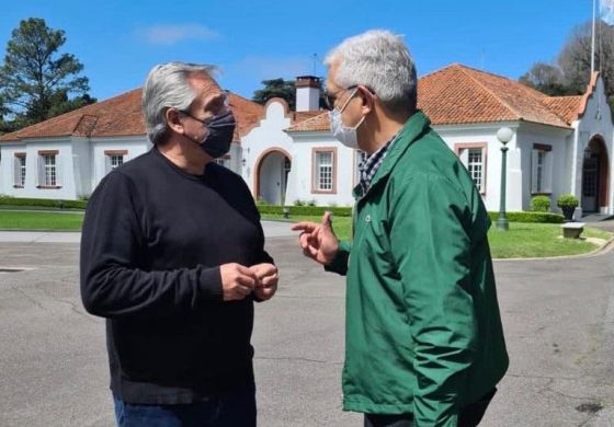 Julián Domínguez se reunió con Alberto Fernández para analizar el alza de precios de exportaciones