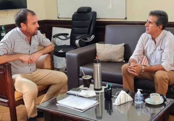  Juanci Martínez se reunió con Reynoso por el Plan Provincial de Viviendas 
