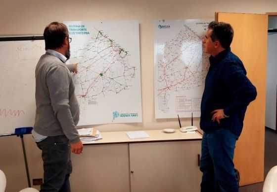 Juanci Martínez se reunió con el subsecretario de energía de la Provincia 